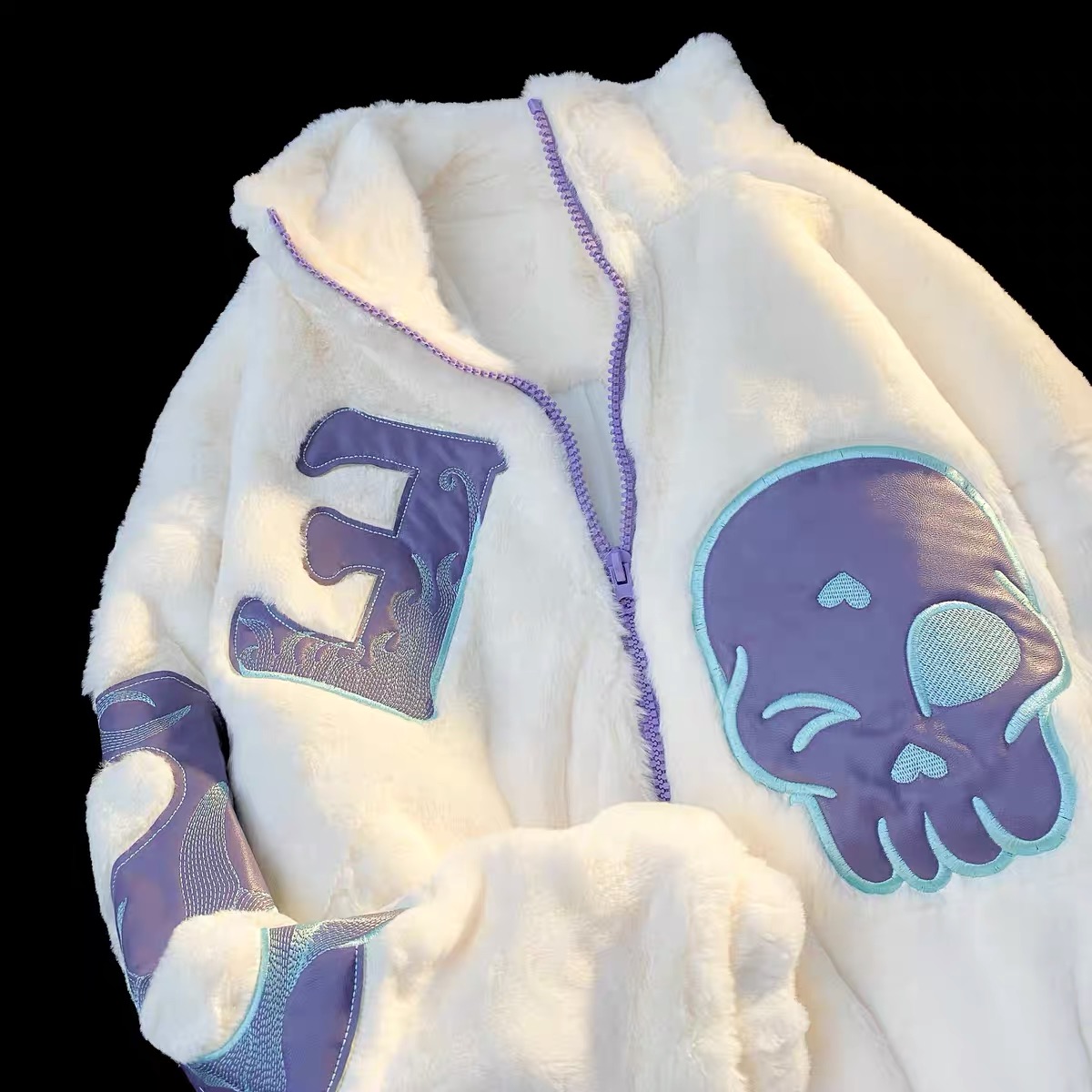 Call you tonight plush jacket CJ102 images